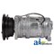 A & I Products Compressor, New, A6 Style w/ Clutch (1 groove 5.58" pulley, 12V, 2:00 coil) 12" x6" x6" A-70272976 - alternate 2